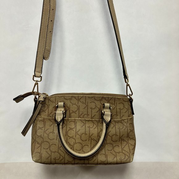 Calvin Klein Bags Calvin Klein Monogram Crossbody Bag Poshmark